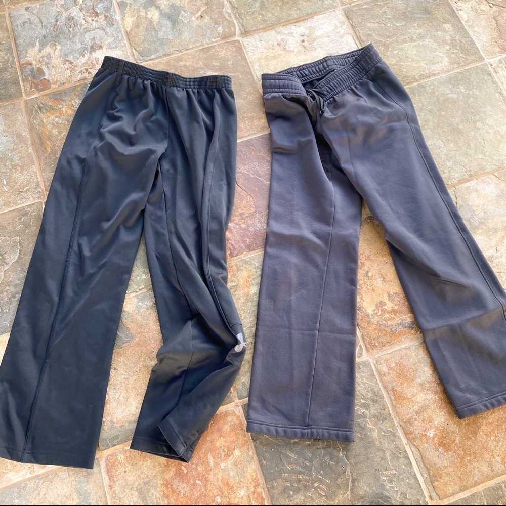 2 pairs of Under Armour Sweat Pants!!